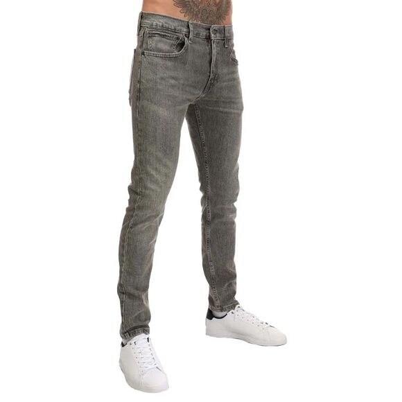 Levis Mens 512 Little Love Tapered Leg Slim Jeans / Gray